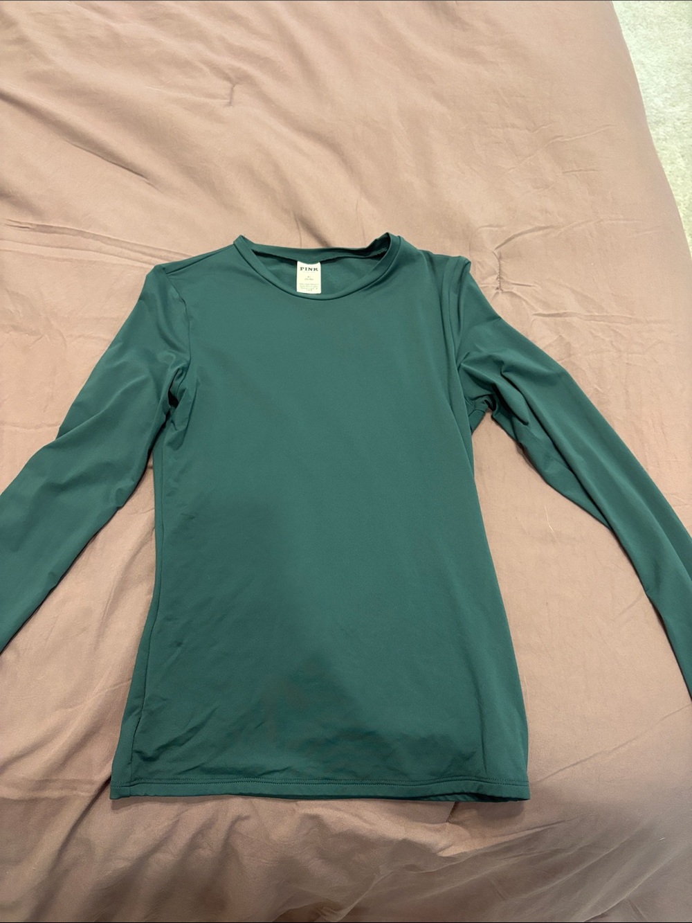 PINK Long Sleeve Compressed Shirt